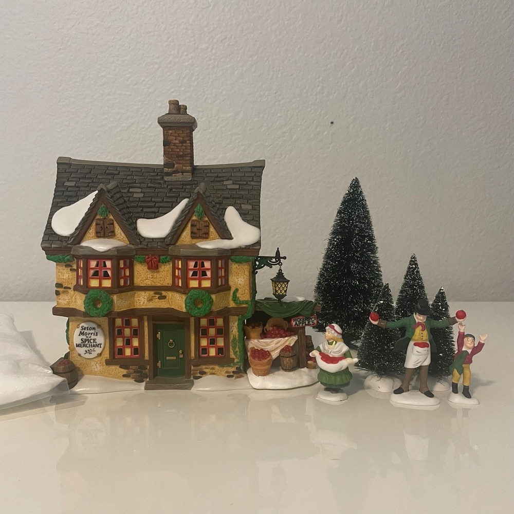 Department 56 Dickens Village Seton Morris Spice Merchant Homes for the Holidays